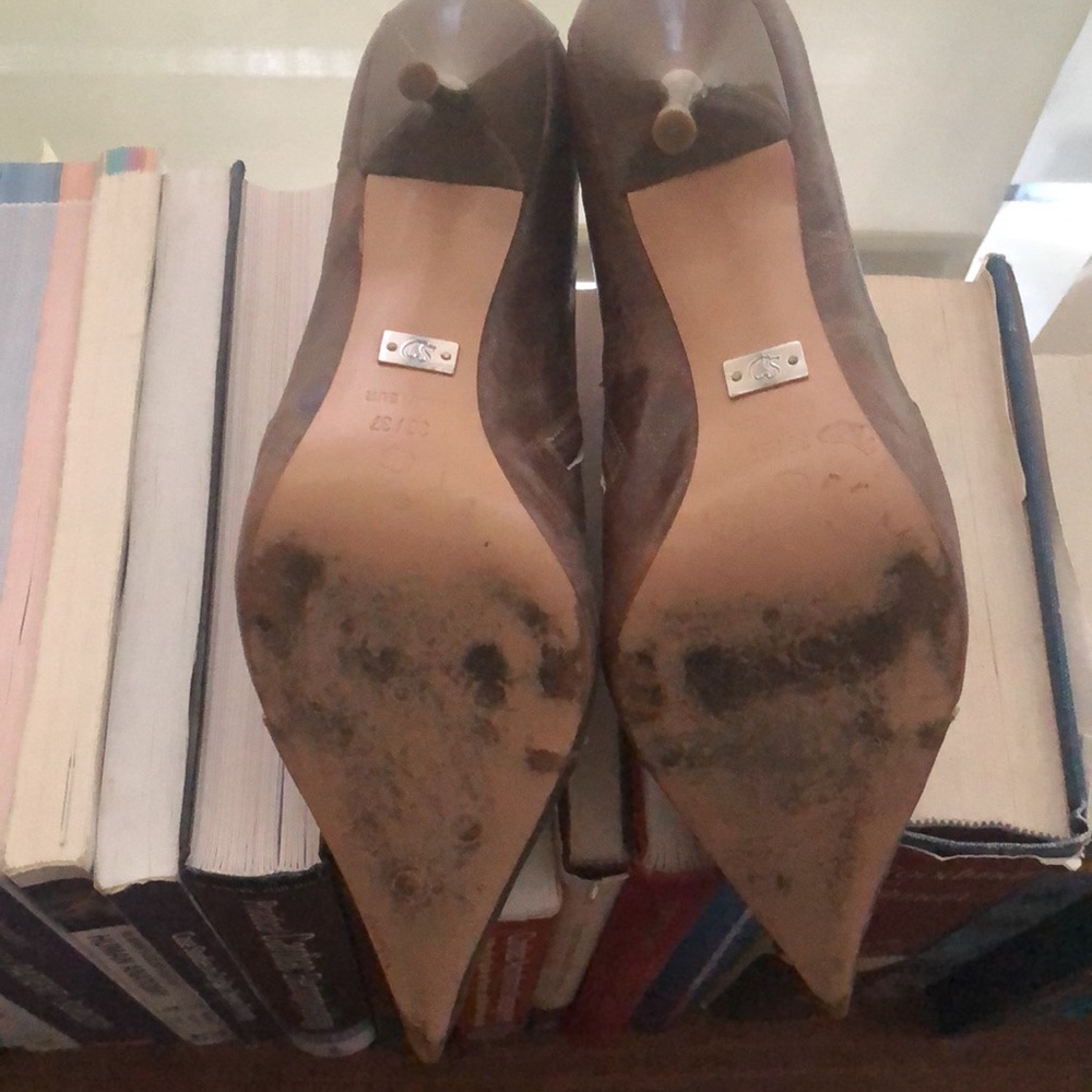 CARMEN STEFFENS Brown leather Booties - Picture 6 of 8